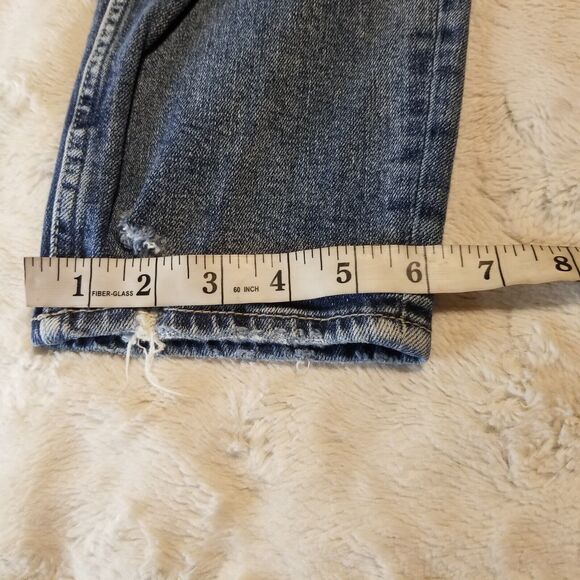 Silver Jeans Womens 30x 29 Boyfriend Distressed Fluid Denim Medium Wash … - Picture 5 of 12